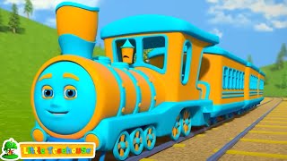 The Wheels On the Train, Taxi & More Vehicle Songs & Rhymes for Kids