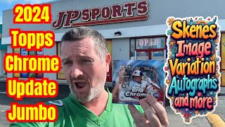 INSANE 2024 Topps Chrome Jumbo Box 🤯🔥 Paul Skenes, Elly, BIG ROOKIES & Auto Variations Pulled! 🏆📦