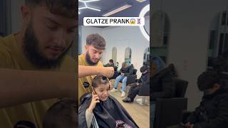 GLATZE PRANK😱💈 #barber #friseur #glatze #prank