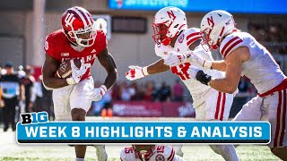 Highlights & Analysis: Indiana Routs Nebraska, Illinois Takes Down Michigan & More from Week 8