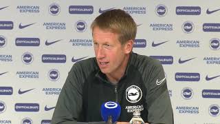 Graham Potter - Brighton v West Brom - Pre-Match Press Conference