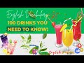 100 Drinks You Need to Know - P3 |Happy English Learners| #DrinkNamesinEnglish #fruit #drink