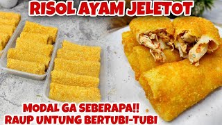 BONGKAR BISNIS RISOL !!! TERNYATA MODALNYA EKONOMIS .. AUTO KAYA KALO GINI