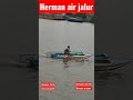 mini  boat, Restu bunda Sungai Musi Palembang#shorts