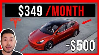 HOW TO GET A TESLA MODEL 3 FOR $349 A MONTH