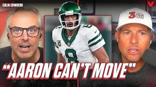 What's keeping Aaron Rodgers & New York Jets offense from looking ELITE  | Colin Cowherd NFL