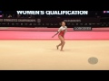 DASSALM Najwa (MAR) - 2015 Artistic Worlds - Qualifications Floor Exercise