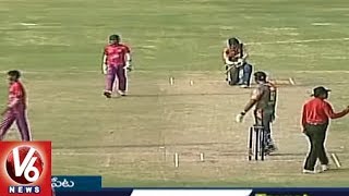 Adilabad Tigers Wins On Kakatiya Kings | Kaka Memorial Telangana T-20 League | V6 News