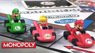 Monopoly Gamer Mario Kart 地產大亨瑪利歐賽車 開箱影片 - Hasbro Gaming Taiwan