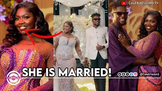 TikToker Felicia Osei is married, watch her private marriage ceremony - WATCH