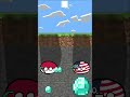 NEVER GIVE UP! USA vs Poland! Countryballs In Minecraft Animation #countryballs #shorts #viral