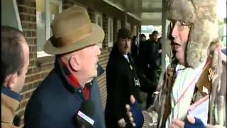 Barney Curley argument with John McCririck and Luke Harvey