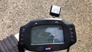 ACE-7659 operating with GPS speed sensor