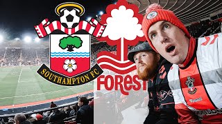 FOREST 1ST AWAY WIN AS TOXIC ⚠️ SAINTS LOSE 6 IN A ROW!?! 🤬| SOUTHAMPTON 0-1 NOTTINGHAM FOREST VLOG