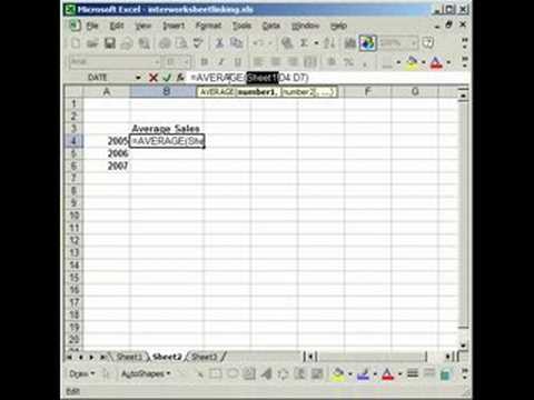 Linking Cells in Separate Worksheets in Excel Linking Cells in Separate Worksheets in Excel