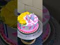 Butterfly cake decoration Easy Cake For Beginners #shorts #ytshorts #cakerecipe