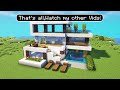 minecraft best modern house⚒️