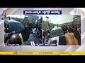 clashes in ycp two factions sloganned minister peddi reddy convoy in penugonda