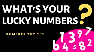 Numerology 101 - How To Calculate Your Lucky Numbers ✨