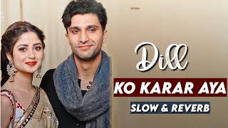 Dil Ko Karar Aaya - Sajal & Ahad Vm | Slow and Reverb | Full Hd Song Video