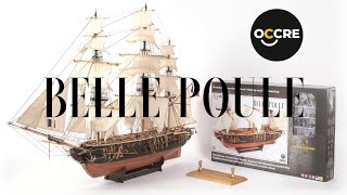 Barco Belle Poule Napoleón | Maqueta de barco - OcCre