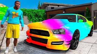 ENCONTRANDO O CARRO SECRETO DO FRANKLIN NO GTA 5!!!