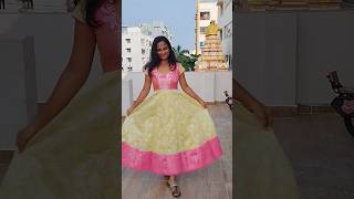 anarkali కుట్ట, నా చెల్లీ కి #trending #fashion #stitching #anarkali #diy #shorts