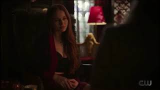 Riverdale 5x09 Betty visited Cheryl in Thornhill tell about Polly. Archie and Veronica bed scene.