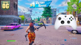 Fortnite Reload OG Ranked Solos Vs Duos Controller Gameplay (4K 120FPS)