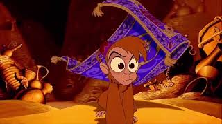 Aladdin (1992) Enter the Cave of Wonders Scene