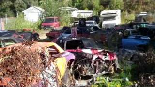 DEMOLITION DERBY CAR GRAVEYARD!