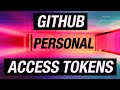 GitHub password no longer works? GitHub Personal Access Tokens!