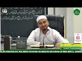 live@msu kuliah maghrib ahad 04 syaaban 1446h 02 februari 2025