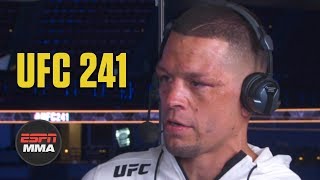 Nate Diaz Reflects On Win Vs. Anthony Pettis | Ufc 241 Post Show | Espn Mma