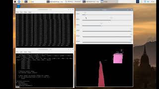 Example of Color Thresholding - python + openCV