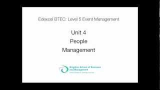 Unit 4 People Management Assignment Level 5