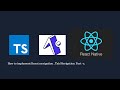 How to implement Tab Navigation in React Native Typescript ?