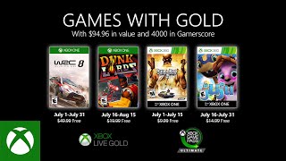 Xbox - July 2020 Games with Gold