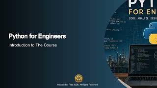 Python for Engineers | 01A