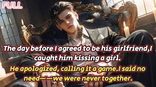 I caught him kissing a girl. He apologized, calling it a game. I said no need—we were never together