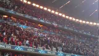 Champions League Finale 2012 (FC Bayern vs. Chelsea FC 1-1 i.E. 3-4) Pokalübergabe