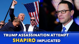 Whistleblower Alleges PA Gov. Josh Shapiro Linked to Trump Assassination Attempt in Butler