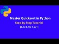 QuickSort Explained in Under 4 Minutes: Fast & Simple Python Tutorial