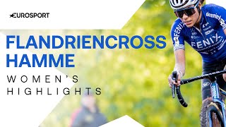 EXCITING SPRINT! 🔥 | Flandriencross Hamme 2024 -  X2O Badkamers Trofee Women's Highlights