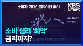 [심층인터뷰] 소비 심리 ‘최악’…금리까지? / KBS  2022.06.29.