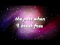 Ariana Grande ft. Zedd - Break Free ♬ Studio Version (Lyric Video)