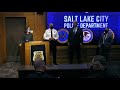 Press Conference - SLCPD Announces Crime Reduction Initiative