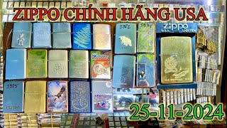 ZIPPO Chính Hãng USA | Mô Tả Chi Tiết Rõ Ràng,Giá Cả Công Khai | 25-11-2024 | ZL: 08 1988 1992