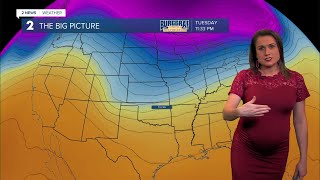 Cold Morning, Mild Afternoon with Increasing Clouds