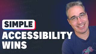 Quick accessibility wins that are easy to implement